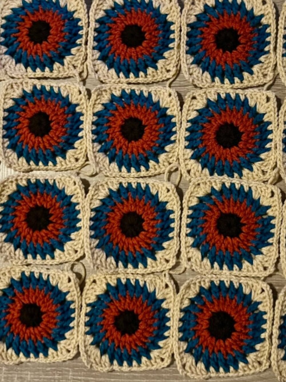 20 Handmade Starburst Squares - Cold Bloom DIY Fashion & Home